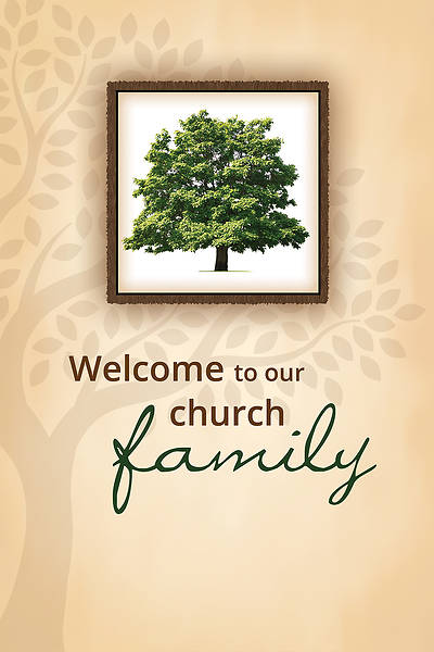 Picture of Welcome Folder - Family Tree - John 3:16 (NIV) (PK 12)