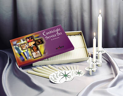Picture of Emkay Candlelight Service Set - 250 Congregational Candles