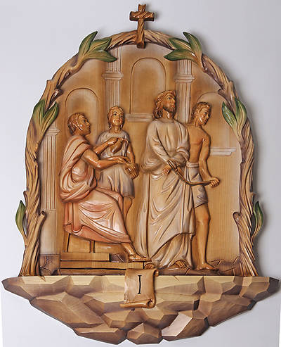 Picture of Koleys K788 Hand Carved Baroque Style Stations of the Cross Set