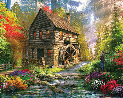 Picture of Mill Cottage Jigsaw Puzzle