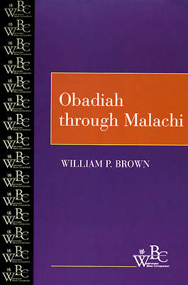Picture of Westminster Bible Companion - Obadiah Through Malachi