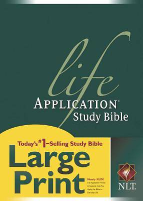 Picture of Life Application Study Large Print New Living Translation Bible Hardcover
