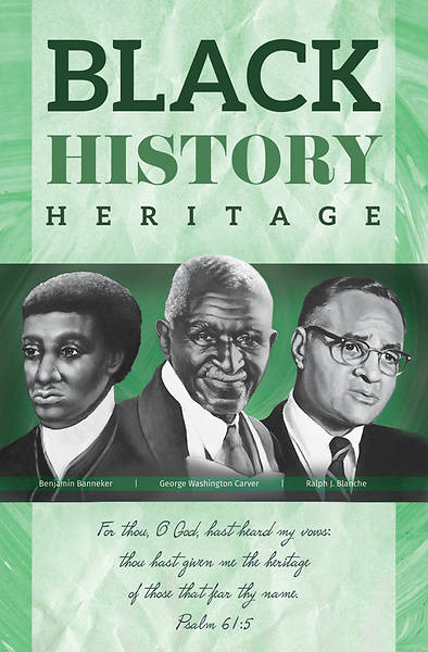 Picture of Heard My Vows Black History Heritage Regular Size Bulletin