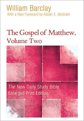 Picture of The Gospel of Matthew, Volume Two - Enlarged Print Edition