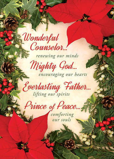 Boxed Cards Solid Christmas In His Name - Box of 12