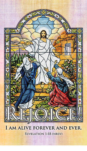 Picture of Rejoice! I Am Alive Easter 3' x 5' Vinyl  Banner