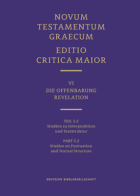Picture of Novum Testamentum Graecum, Editio Critica Maior VI/3.2