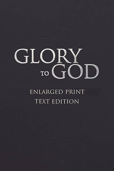 Picture of Glory to God (Large Print, Text-Only Edition)