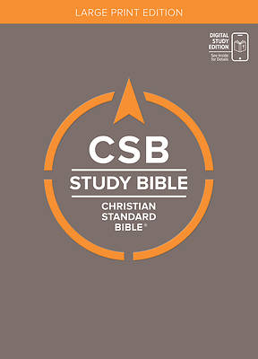 Picture of CSB Study Bible, Large Print, Digital Study Edition, Hardcover