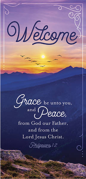 Picture of Grace and Peace Welcome Card