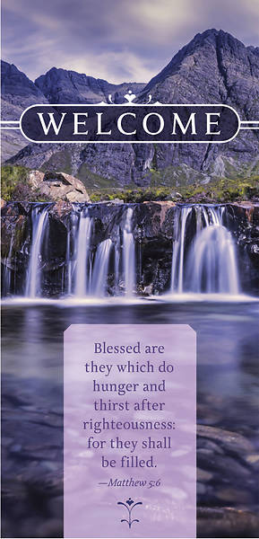 Picture of Blessed Welcome Card