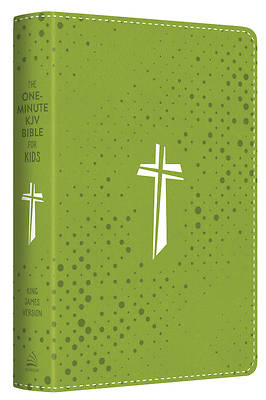 Picture of The One-Minute KJV Bible for Kids [Neon Green Cross]