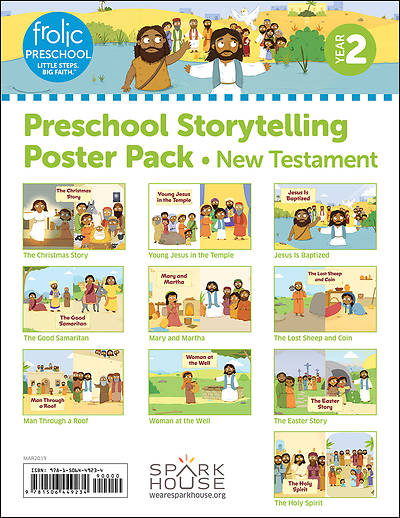 Picture of Frolic Preschool  New Testament  Year 2  Ages 3-5  Storytelling Posters