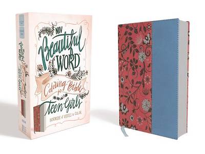 NIV, Beautiful Word Coloring Bible for Teen Girls, Imitation Leather, Pink/Blue