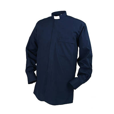 Picture of Reliant Long Sleeve Clergy Shirt with Tab Collar