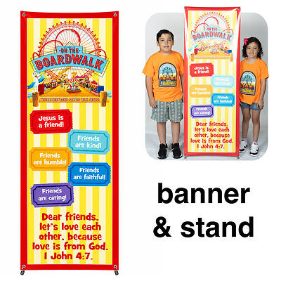 VBS 2027 On the Boardwalk VBS Theme Banner