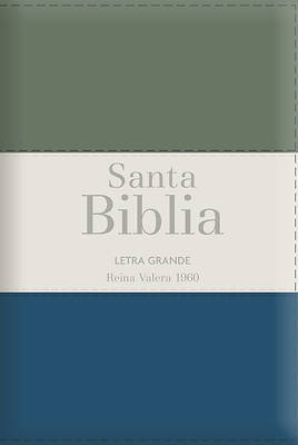 Picture of Biblia Rvr60 Letra Grande - Tamaño Manual / Tricolor