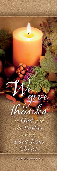 Picture of We Give Thanks Thanksgiving Bookmark