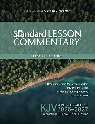 KJV Standard Lesson Commentary Large Print 2026-2027