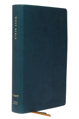Picture of NET Bible, Single-Column Reference, Leathersoft, Teal, Comfort Print
