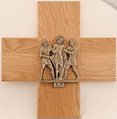 Picture of Koleys K378G 24K Gold Plated Cast Figures Stations of the Cross