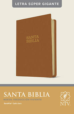 Picture of Santa Biblia Ntv, Letra Súper Gigante (Letra Roja, Sentipiel, Café, Índice)
