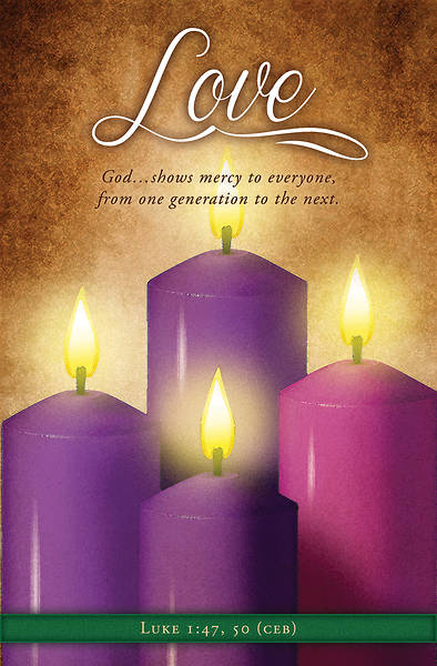 Advent Love God Shows Mercy to Everyone Bulletin