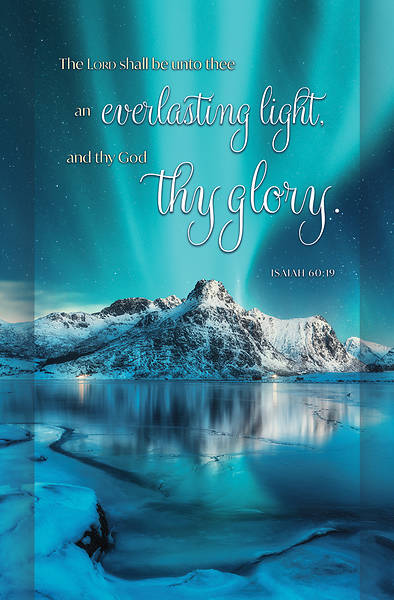 Picture of Everlasting Light They Glory Regular Bulletin Isaiah 60:19