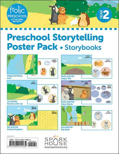 Picture of Frolic Preschool  Storybooks  Year 2  Ages 3-5  Storytelling Posters