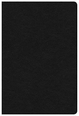 Picture of NKJV Large Print Ultrathin Reference Bible, Premium Black Genuine Leather
