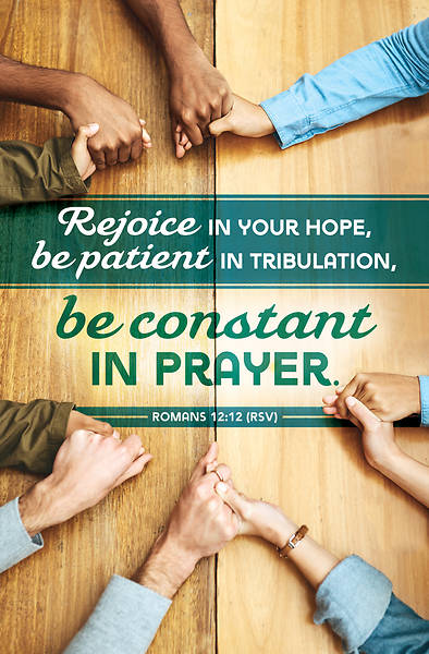 Picture of Be Constant in Prayer General Regular Size Bulletin