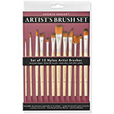 Picture of Studio Series Artist's Paintbrush Set (12 Professional-Quality Brushes)