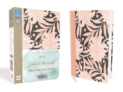 Picture of NIV, Journal the Word Bible for Teen Girls, Hardcover, Pink Floral