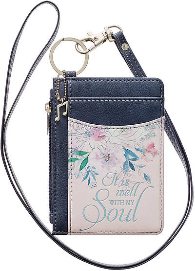 Picture of ID Card Holder It Is Well With My Soul