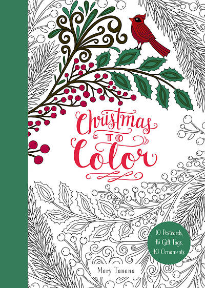 Picture of Christmas to Color