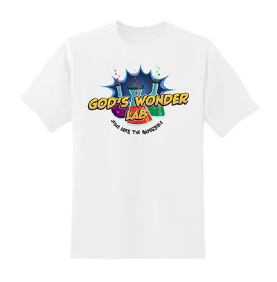 Picture of Vacation Bible School VBS 2022 God's Wonder Lab PK10 T-Shirt Iron-Ons