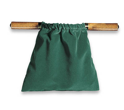 Picture of Artistic Green Two-Handled Offering Bag