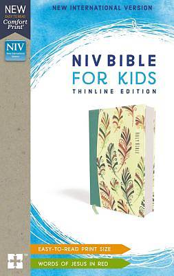 Picture of NIV Bible for Kids, Flexcover, Teal, Red Letter Edition, Comfort Print