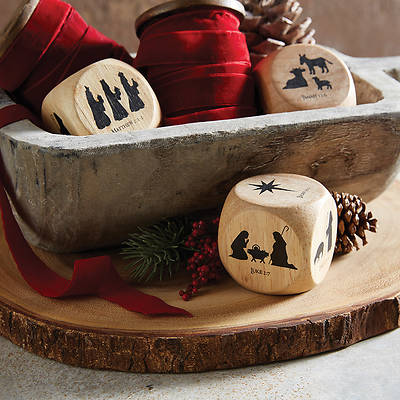 Picture of Christmas Story Wooden Cube