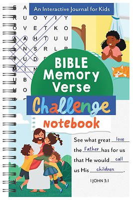 Bible Memory Verse Challenge Notebook