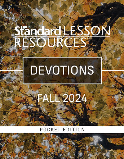 Picture of Standard Lesson Quarterly Adult Devotions Pocket Edition Fall