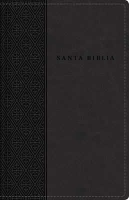 Picture of Rvr60 Santa Biblia, Letra Grande, Tamaño Compacto, Leathersoft, Negro, Edición Letra Roja, Con Índice