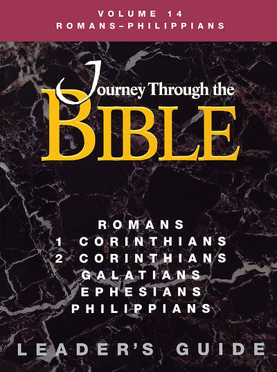Picture of Journey Through the Bible Volume 14: Romans - Philippians Leader's Guide  6302