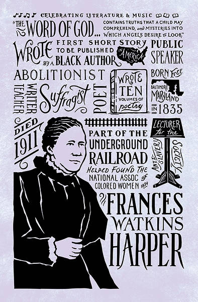Picture of Frances Watkins Harper Black History Month Regular Size Bulletin