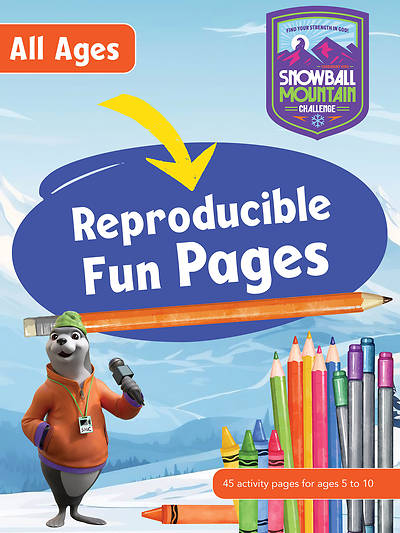 VBS 2026 Snowball Mountain Challenge All Ages Reproducible Fun Pages