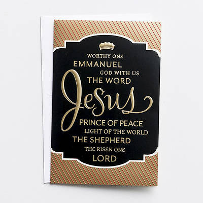 Picture of Names of Jesus Christmas Box Cards (Box of 50)