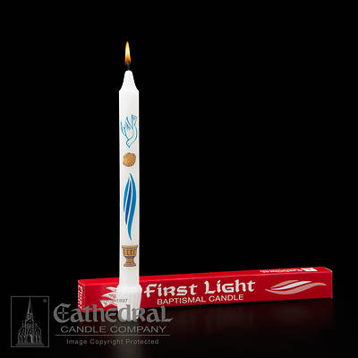 Picture of First Light Baptismal Candle