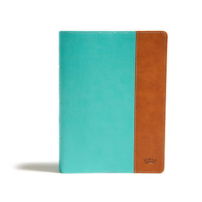 Picture of CSB Tony Evans Study Bible, Teal/Earth Leathertouch