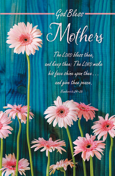 Picture of God Bless Mothers Day Regular Size Bulletin (Pkg of 100)