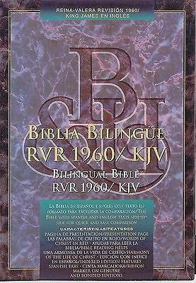 Picture of Bilingual Bible RVR 1960/KJV Imitation Leather Indexed